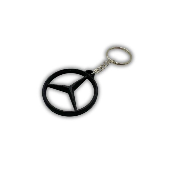 Nyckelring emblem 45 mm tillbehör till Mercedes Benz