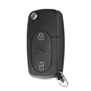 Bilnyckelfodral med 2 knappar till Audi CR2032