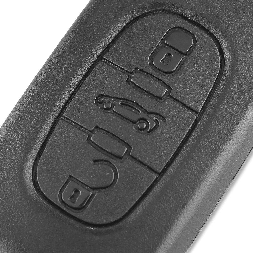 3-knapps fjärrnyckel CE0523 433MHz ID46 chip HU83 för Peugeot