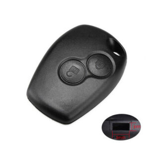 Nyckelfodral med 2 knappar 3/9 hål för Renault Duster Dacia