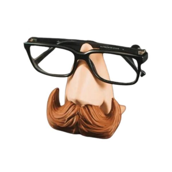 Glasögonhållare mustasch sidobord