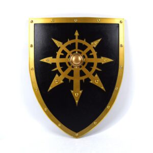 Symbol för kaos Böjd Viking träsköld SWE113