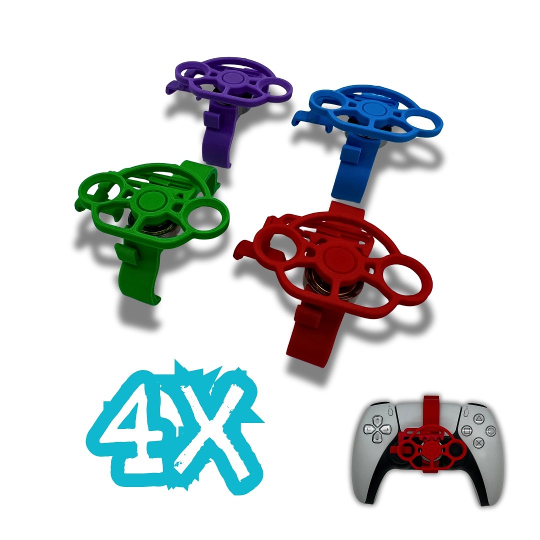 4x Gaming racing hjul ministyrning för PS5 Controller