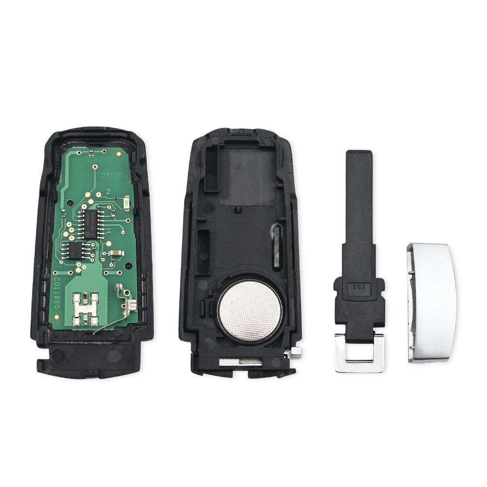 3 knappar 433Mhz fjärrnyckel 3C0 959 752 BA för VW Volkswagen