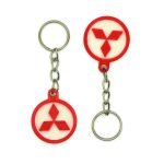 2x Mitsubishi tillbehör till nyckelringskedjan