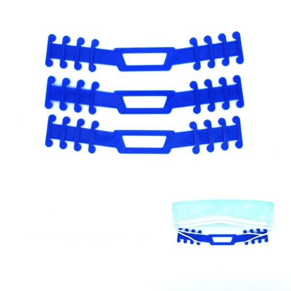 5x öronsparande rygghuvudklämma för mask