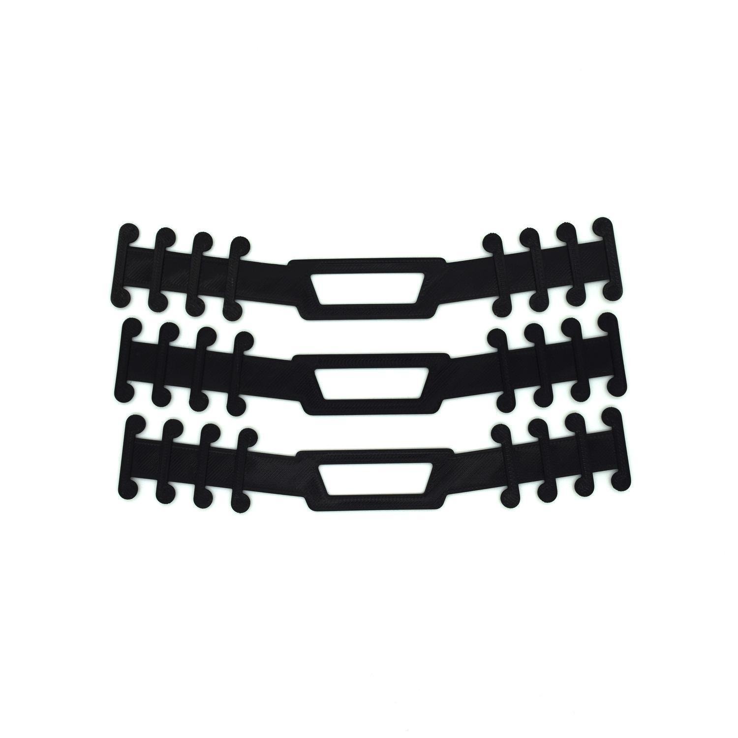 10x öronsparande rygghuvudklämma för mask