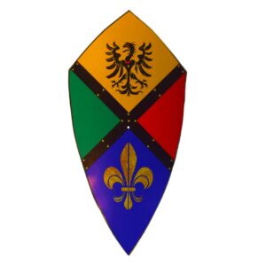 Heraldiska symboler och örnkurviga sköld SWE167
