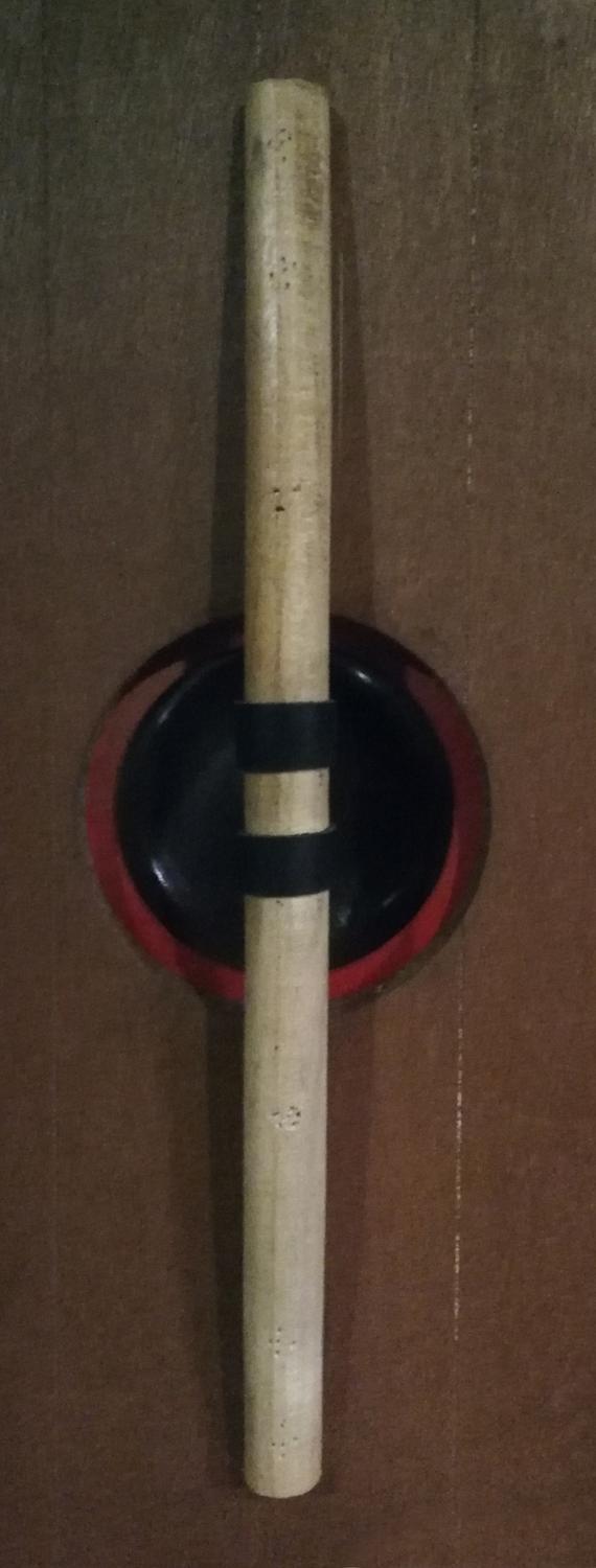 Trä Viking handgjord sköld metallhjul SWE42