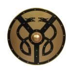 Tränorsk Viking Snake Historical Shield SWE49