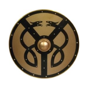 Tränorsk Viking Snake Historical Shield SWE49