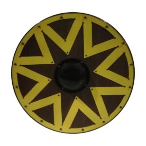 Trä / metall Norse Viking Historical Shield SWE52