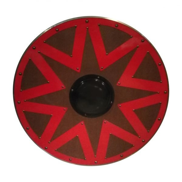 Trä / metall Norse Viking Historical Shield SWE53
