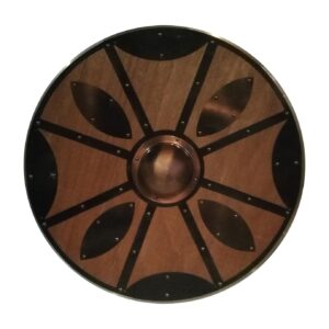 Trä / metall Norse Viking Medieval Shield SWE55
