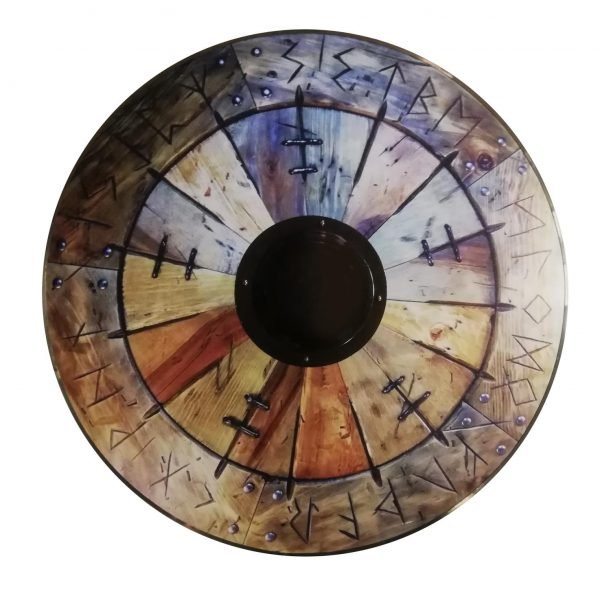 Trämedeltida nordisk mytologi Viking Shield SWE76