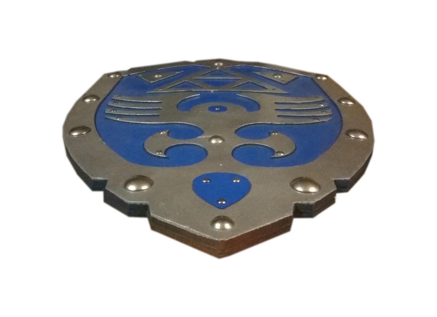 Trä Legend of Zelda Curved Shield SWE100