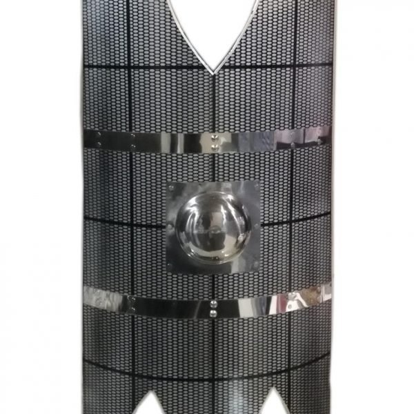 Trä / metall Medeltida Kalasag Warriors Shield SWE121