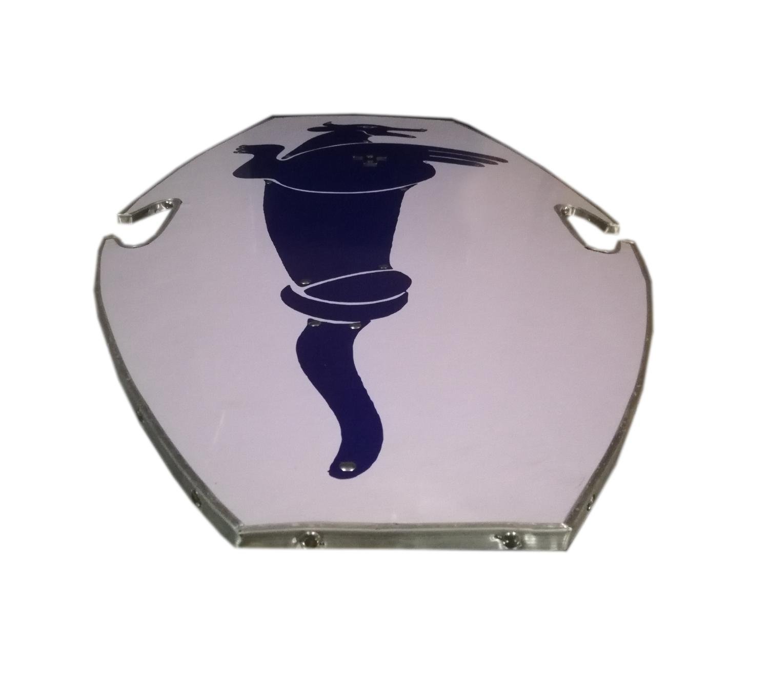 Medeltida trä Roman Minotaur Shield SWE130