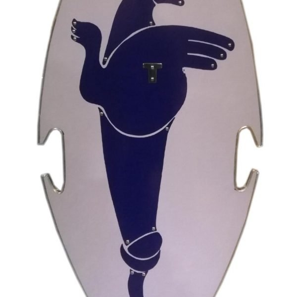 Medeltida trä Roman Minotaur Shield SWE130