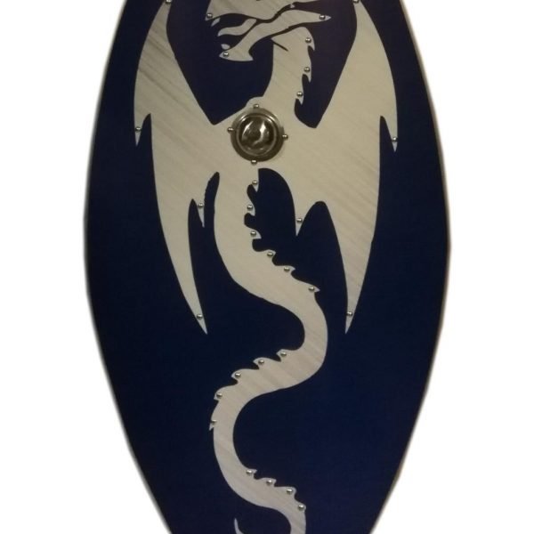 Trä Smaug Dragon Lord of the Rings Shield SWE131