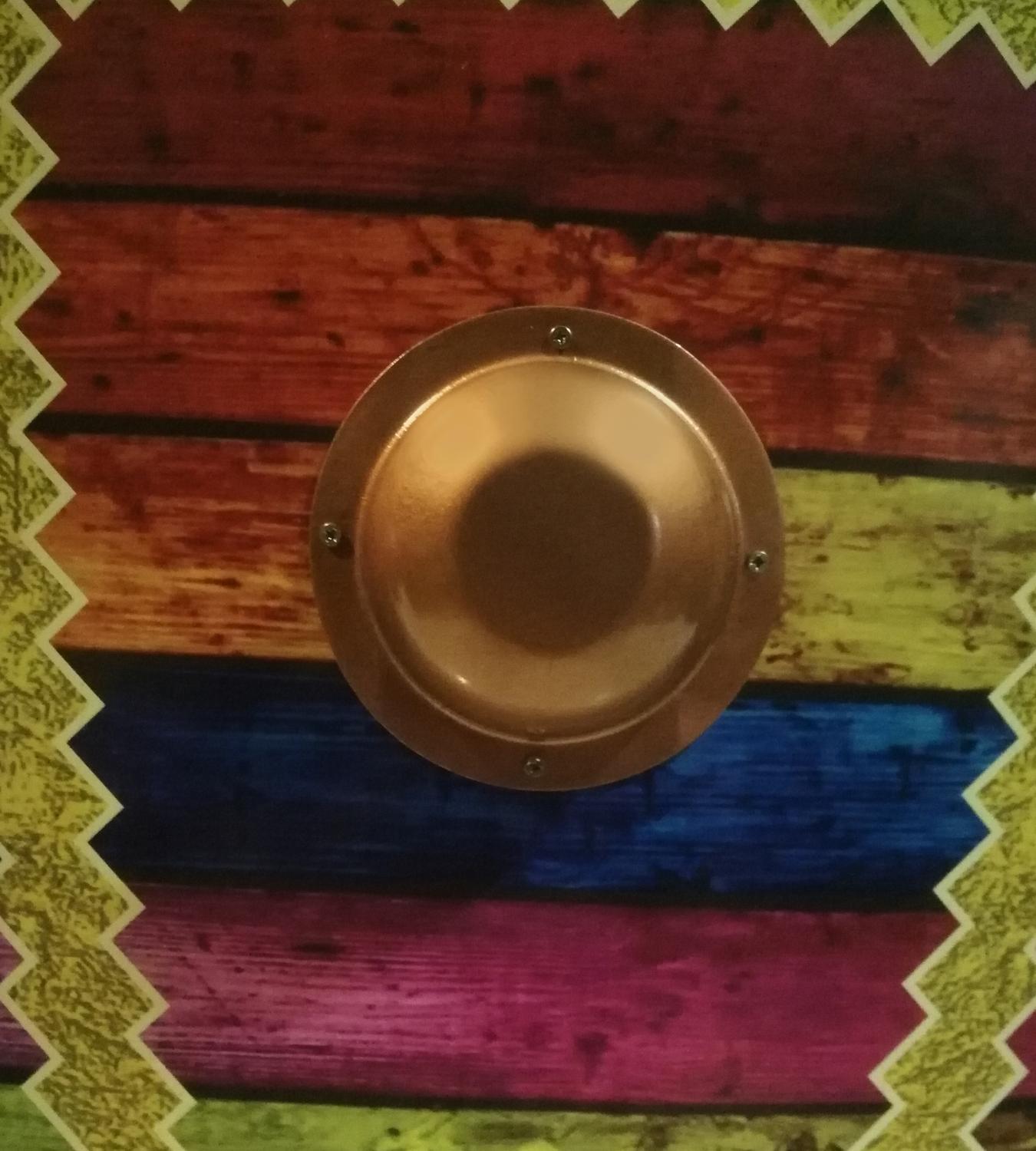 Trämedeltida Hippie Style Viking Shield SWE147