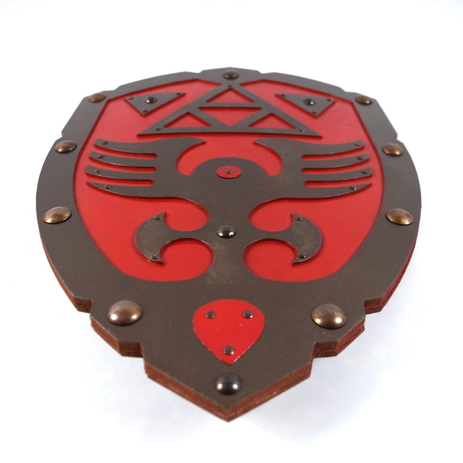 Trægraveret The Legend of Zelda Viking Curved Shield SWE99