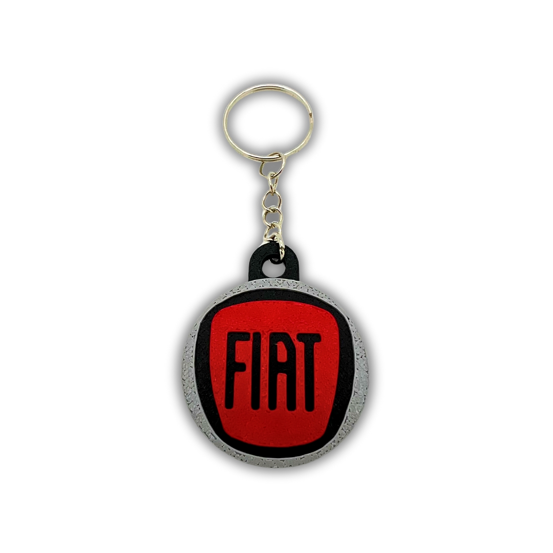 Nyckelring nyckelring emblem logotyp för Fiat
