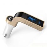 Bluetooth bil FM-sändarmodulator MP3 USB-guld