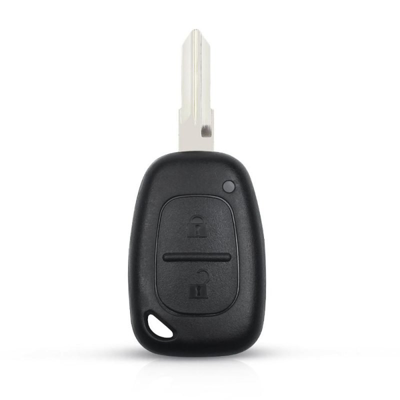 2 knappar fjärrbilsnyckel VAC102 för Renault Opel Nissan