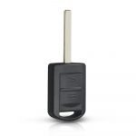 Key FOB Shell Remote 2 Button Hu100 Blade för Opel