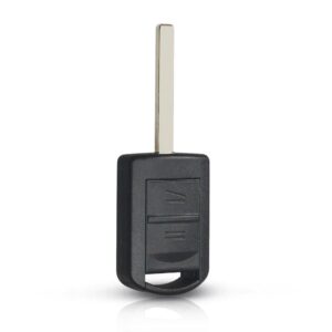 Key FOB Shell Remote 2 Button Hu100 Blade för Opel