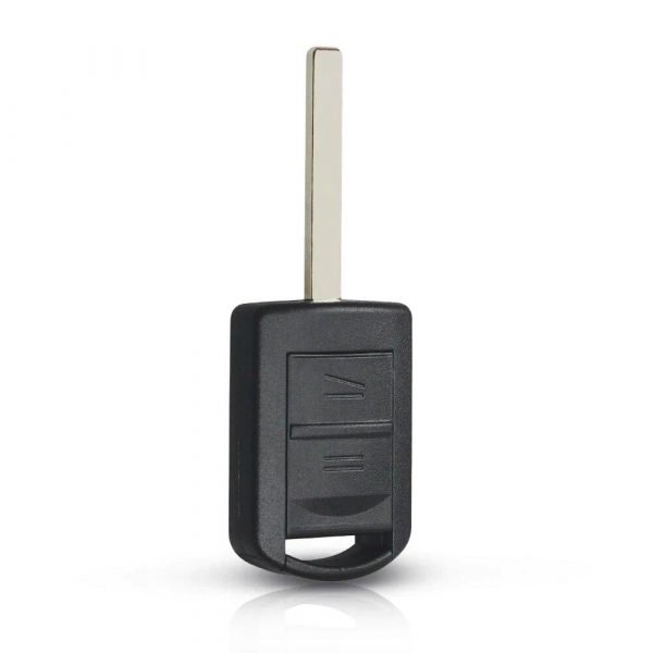 Key FOB Shell Remote 2 Button Hu100 Blade för Opel