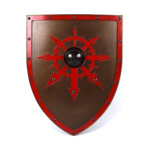 Symbol för kaos Böjd Viking träsköld SWE114