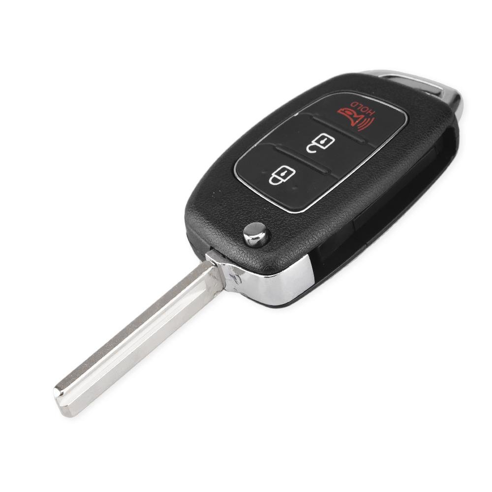 2+1 -knapp Solaris Santafe Remote Key Shell för Hyundai