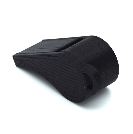 Visselpipa 2-pack PLA plast 118+ Db vissla svart