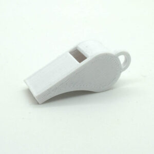 Visselpipa PLA plast 118+ Db vit
