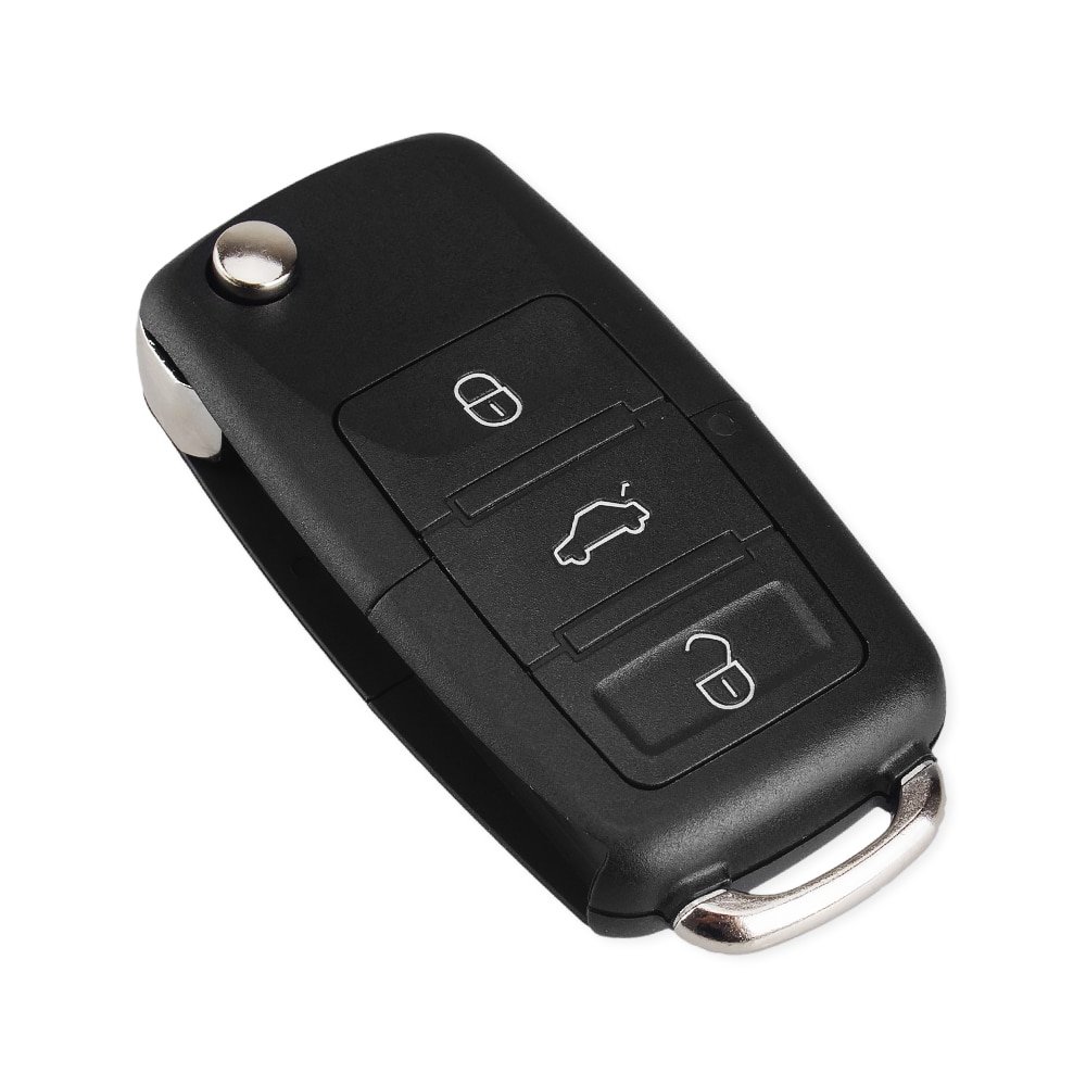 Byte av bilnyckel med 3 knappar till Volkswagen VW Golf Passat