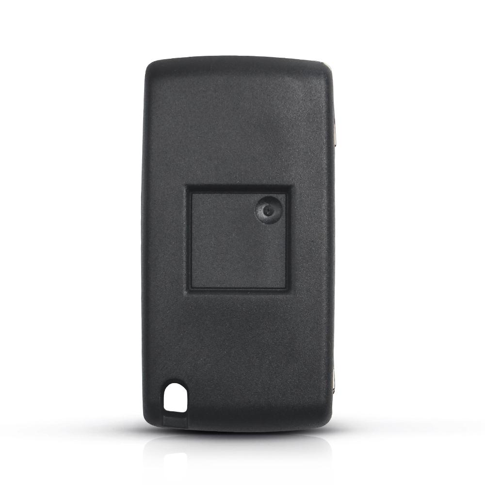 3-knapps fjärrnyckel CE0536 433MHz ID46 chip VA2 för Peugeot
