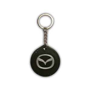 Nyckelring nyckelring emblem tillbehör för Mazda