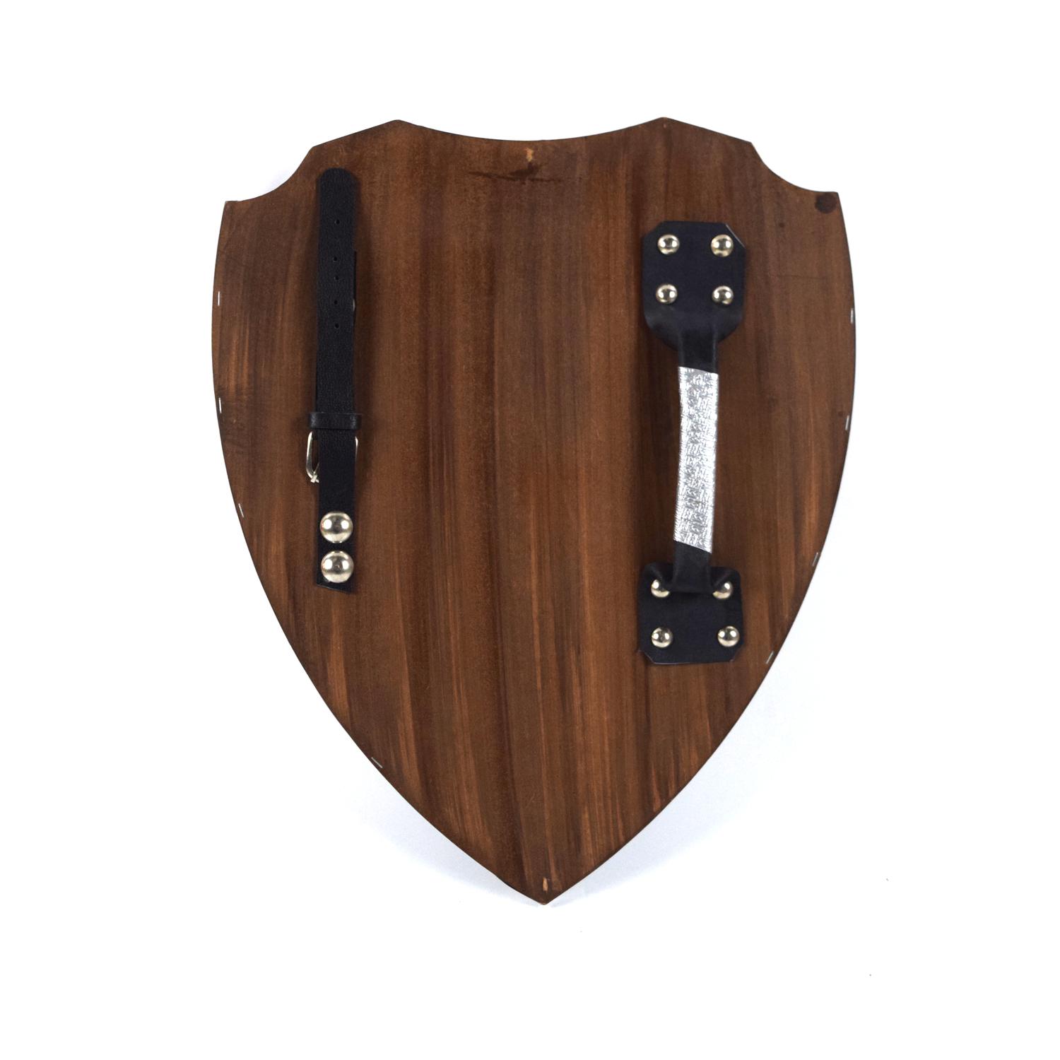 Trä / metall Legend of Zelda Curved Shield SWE89