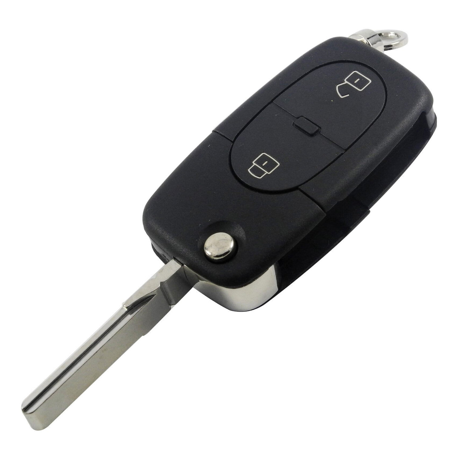 Bilnyckelfodral med 2 knappar till Audi CR1620