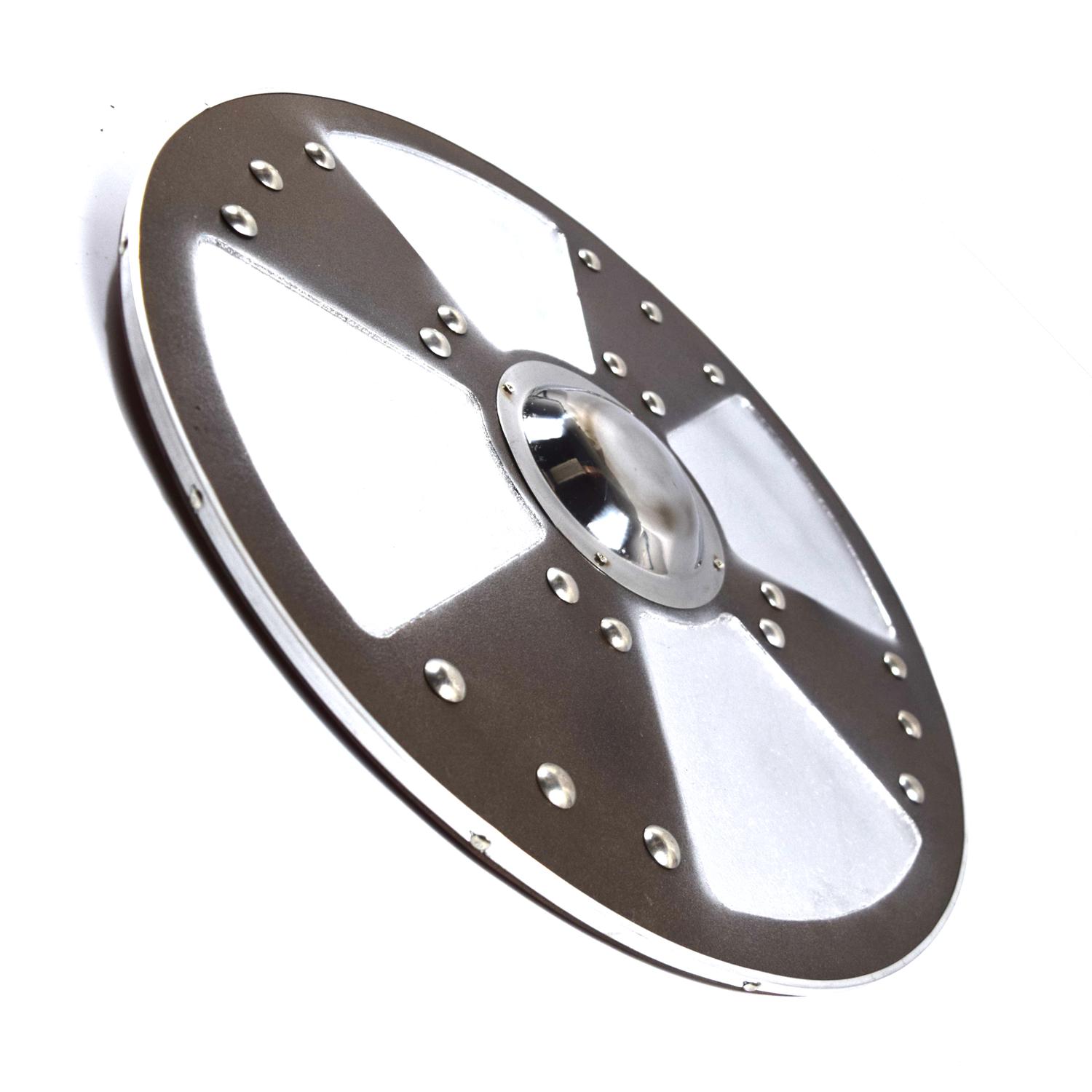 Svalinn Silver Medeltida Viking Trä Snidade Sköld SWE106