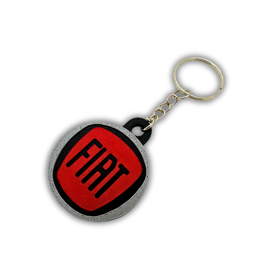 Nyckelring nyckelring emblem logotyp för Fiat