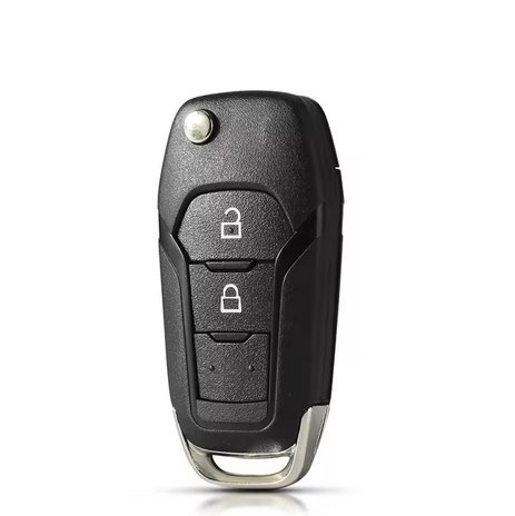 2 Knappar Focus HU101 blad nyckelskal för Ford