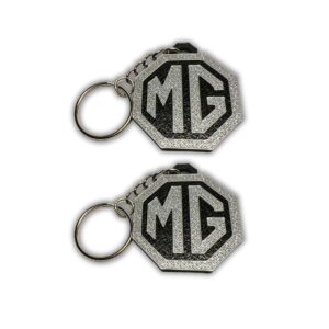 2x Nyckelring nyckelring emblem tillbehör för MG