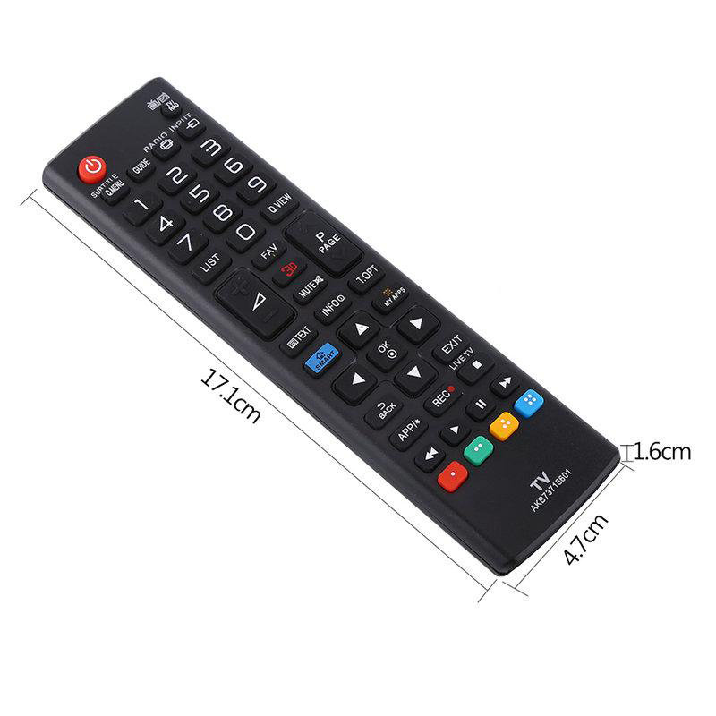 Universal fjärrkontroll AKB73715601 för LG TV ersättning