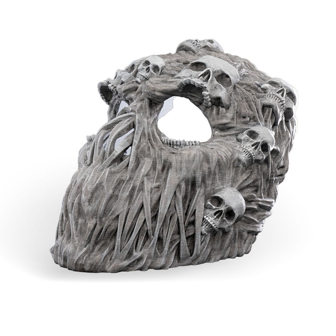 Ghoul ansikte halloween party mask