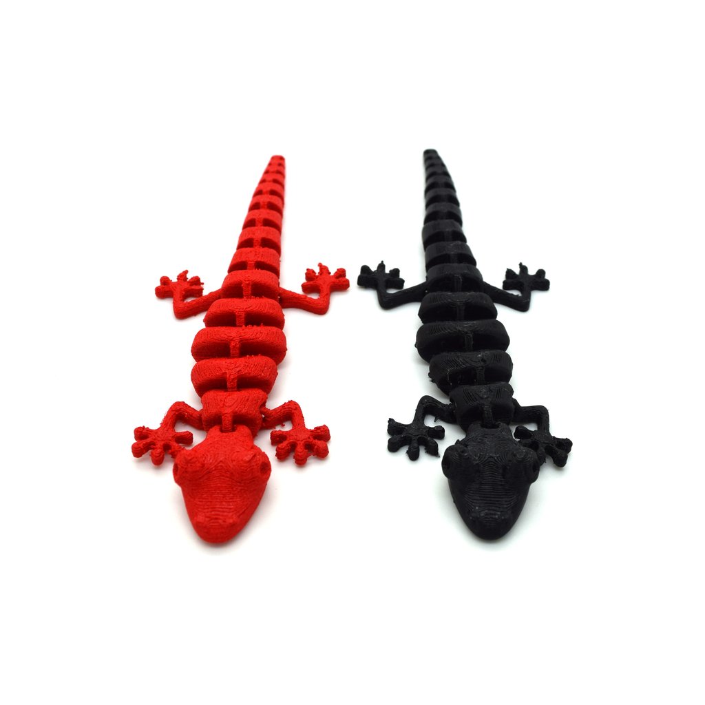2x Lizard flexibel halloween skrikdekoration mjuk