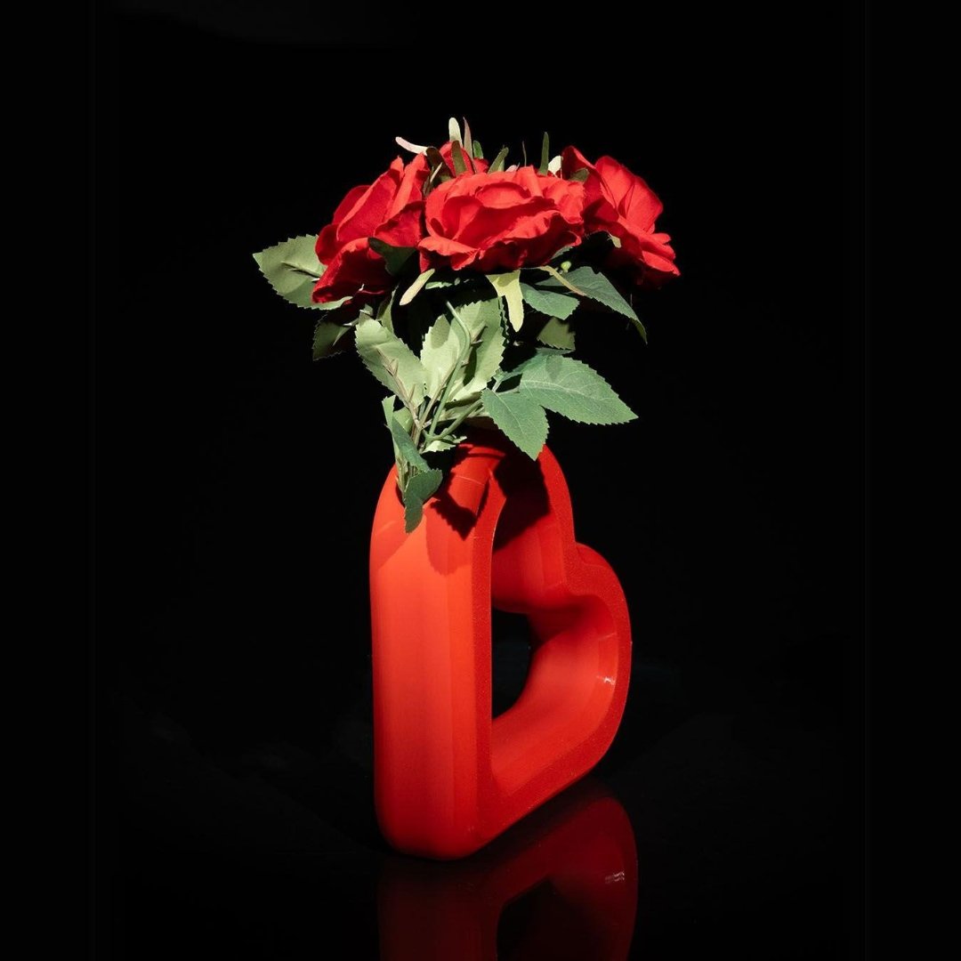 Valentine hjärta vas heminredning