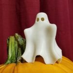 Halloween krama mig spökdekoration festleksak